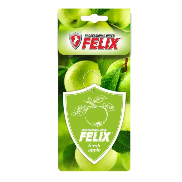 Ароматизатор бумажный Felix Яблочная свежесть Ароматизатор бумажный Felix Яблочная свежесть
