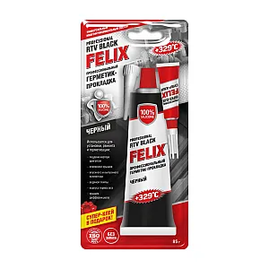 Герметик-прокладка Felix RTV Black 411040059 профессиональный черный 85 г