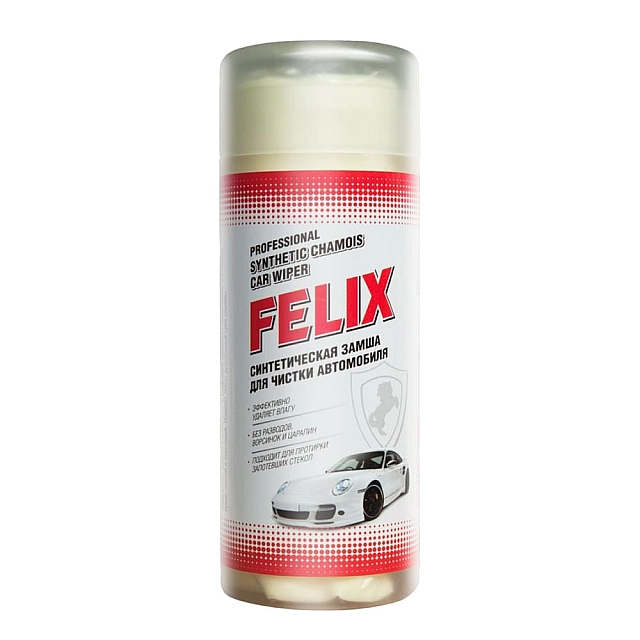 Салфетка Felix 411040068 для чистки авто из синтетической замши