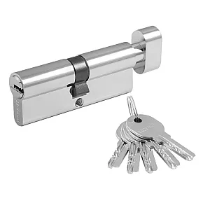 Цилиндровый механизм Нора-М ЛПУВ-80 хром 40-40
