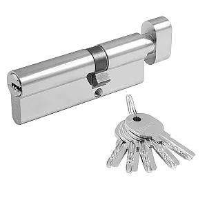 Цилиндровый механизм Нора-М ЛПУВ-90 хром 55-35В