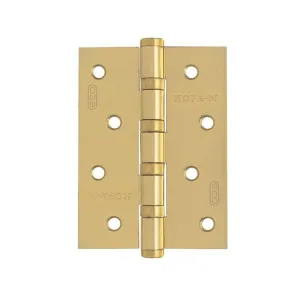 Петля дверная Нора-М Eco 100*70*2.5 мм старая латунь матовая 2 шт