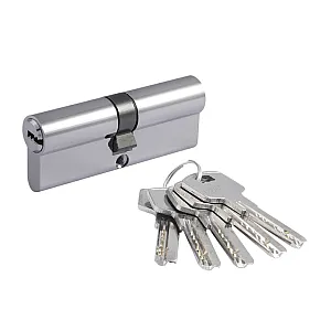 Цилиндровый механизм Нора-М Eco STD Z ЛП-80 хром 40-40