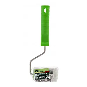 Валик Сибртех 80131 Велюр 75*36 мм с ручкой