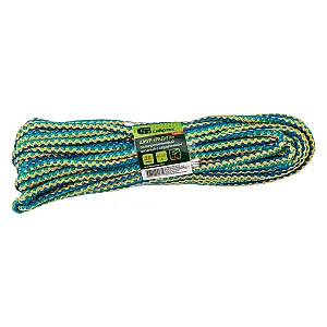 Шнур вязаный Сибртех 93954 полипропиленовый с сердечником 6 мм 20 м разноцветный