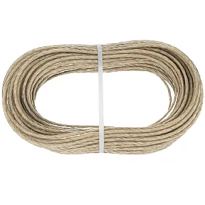 Трос металлополимерный Сибртех 47631 ПР-4.0 прозрачный 20 м