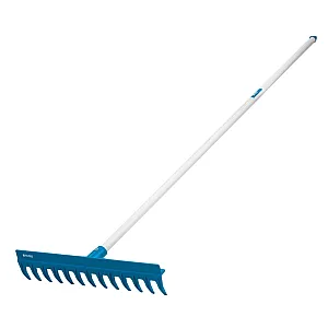 Грабли Palisad 61739 пластиковые усиленные 13 зубов металлический черенок 430 мм