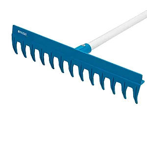 Грабли Palisad 61739 пластиковые усиленные 13 зубов металлический черенок 430 мм