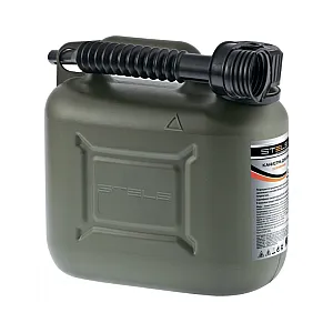 Канистра для ГСМ Stels 53126 вертикальная пластиковая усиленная 10 л
