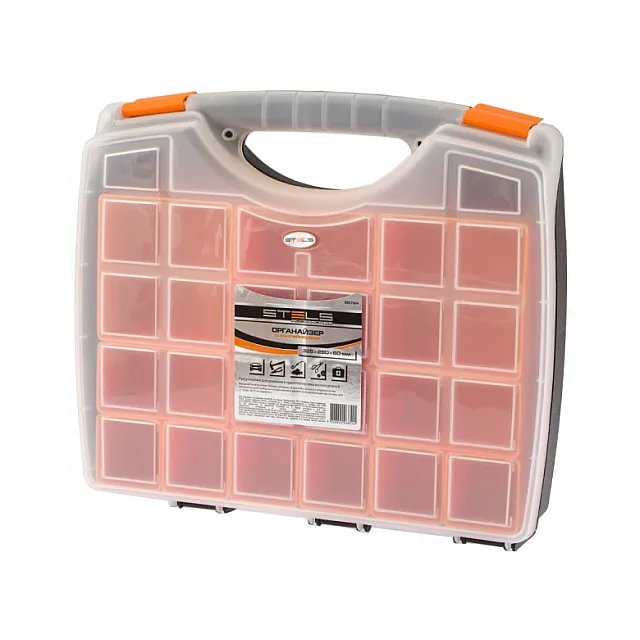 Органайзер с контейнерами Stels 90724 325*280*60 мм пластик