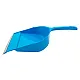 Щетка-сметка + совок с кромкой Palisad Home 933105 голубой