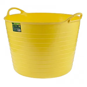 Ведро гибкое Сибртех 67513 сверхпрочное желтое 28 л