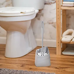 Набор для туалета Spin&Clean Step SV3013 СБ Лотос серебряный