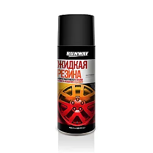 Покрытие резиновое Runway RW6700 Жидкая резина многофункциональное черный 450 мл