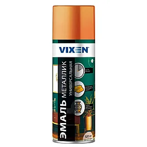 Эмаль Vixen VX19210 универсальная металлик розовое золото 520 мл