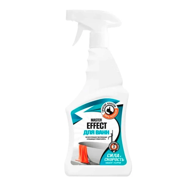 Средство для чистки ванн Master Effect 500 мл Средство для чистки ванн Master Effect 500 мл