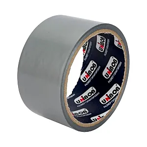 Лента для труб ПВХ Unibob 46745 клейкая 48 мм*10 м серая