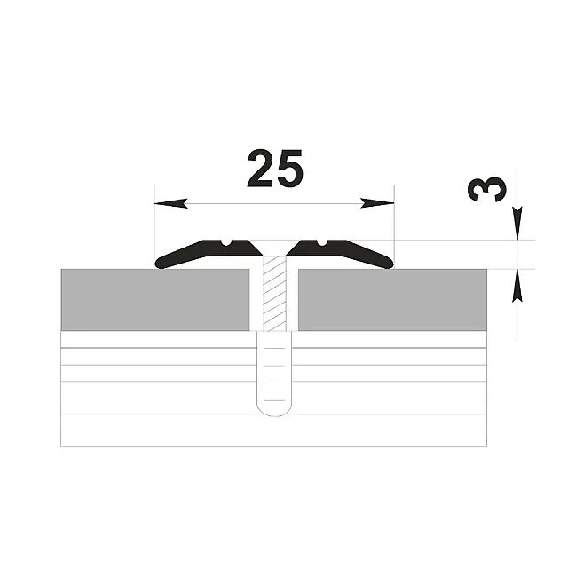 Порог Best Profile А1 081 сосна светлая 25 мм 0.9 м