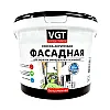 Краска VGT ВД-АК-1180 фасадная белоснежная 7 кг
