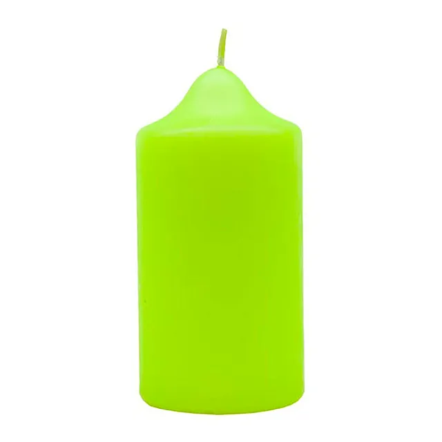 Свеча Lumi 5070817 бочонок ОС пленка неон желтый 50*100 мм