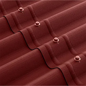 Лист кровельный Onduline Smart красный 1.95*0.95 м