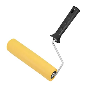 Валик Decor 138-1180 для прикатки обоев резиновый 180 мм с ручкой 6 мм