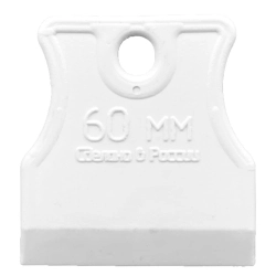 Шпатель Decor 3080079 резиновый 60 мм