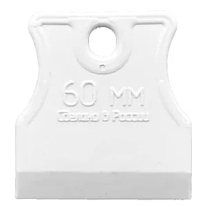 Шпатель Decor 3080079 резиновый 60 мм