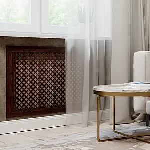 Экран для радиатора Stella Готико венге 120*60 см