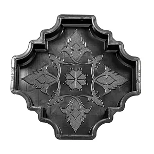 Форма для плитки Standartpark Клевер краковский гладкий большой Ф11020 целые