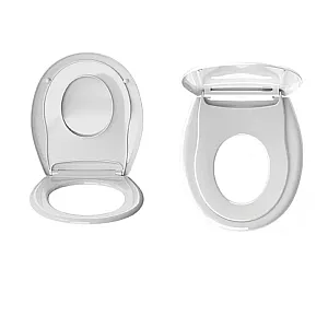 Сиденье для унитаза Уклад СУ 80С.09.80 Семейное 2 в 1