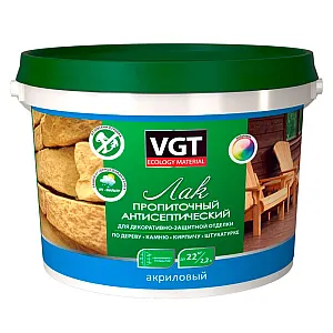 Лак VGT пропиточный антисептический палисандр 2.2 кг