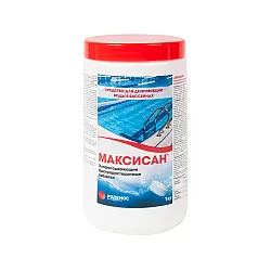 Таблетки для бассейна хлорные быстрорастворимые Максисан 1000 г