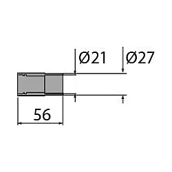 Наконечник для сливного шланга Wirquin 70980442