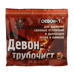 Порошок для печей  и каминов Девон-Трубочист 40 г