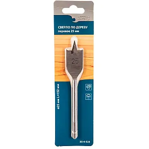 Сверло по дереву Remocolor 35-4-525 перовое 25*152 мм