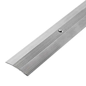 Порог Русский профиль 38 мм анодированный серебро матовый 1.35 м