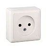 Розетка Schneider Electric Хит RA10-131I-B открытой установки белая
