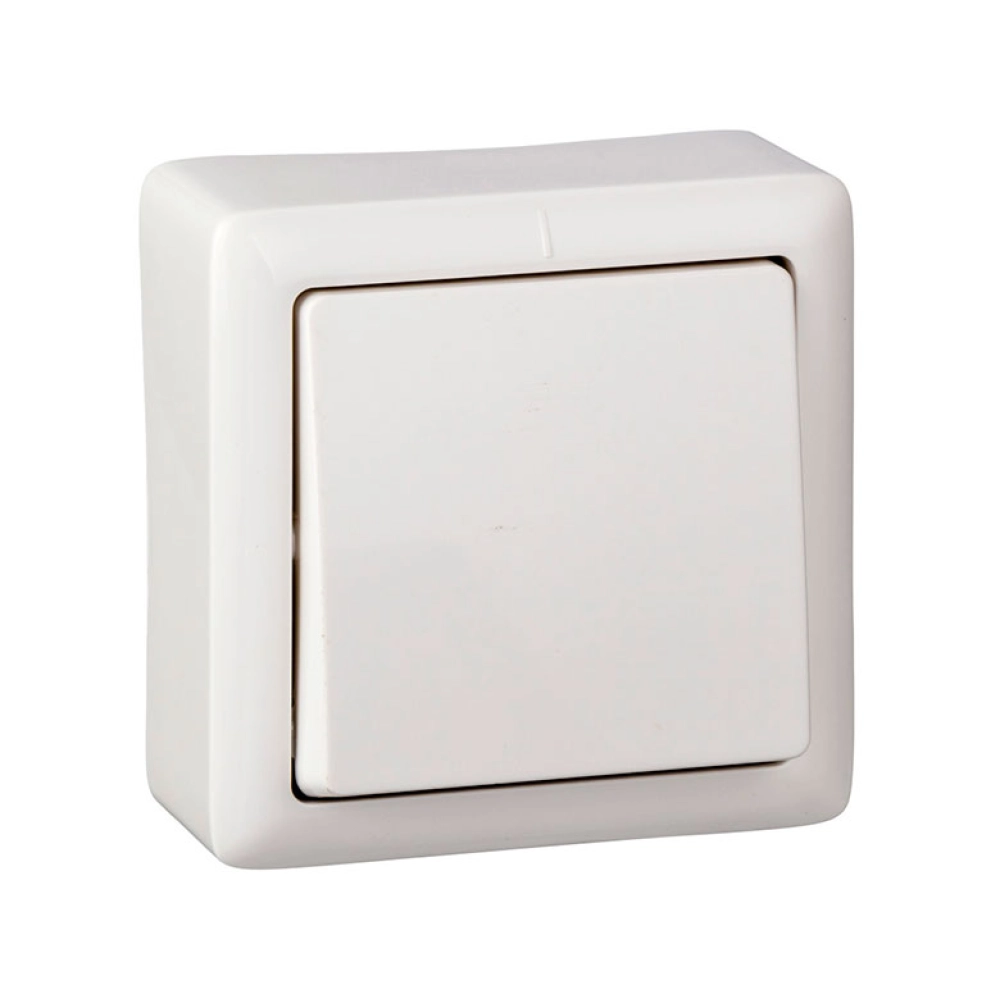 Выключатель Schneider Electric Хит ВA16-131I-В 1 клавиша белый Выключатель Schneider Electric Хит ВA16-131I-В 1 клавиша белый
