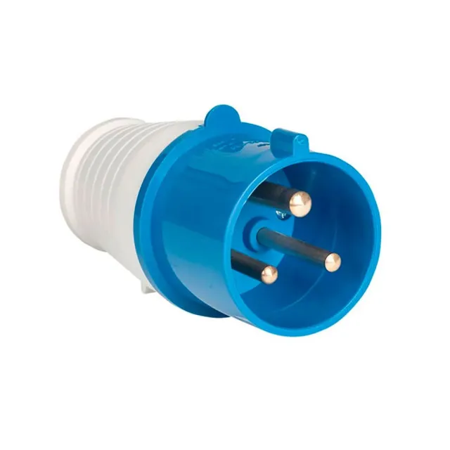 Вилка переносная EKF PROxima ps-023-32-220 023 2Р+РЕ 32А 220В IP44 синяя