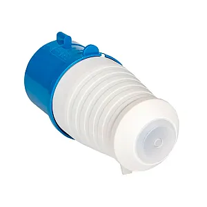 Вилка переносная EKF PROxima ps-023-32-220 023 2Р+РЕ 32А 220В IP44 синяя