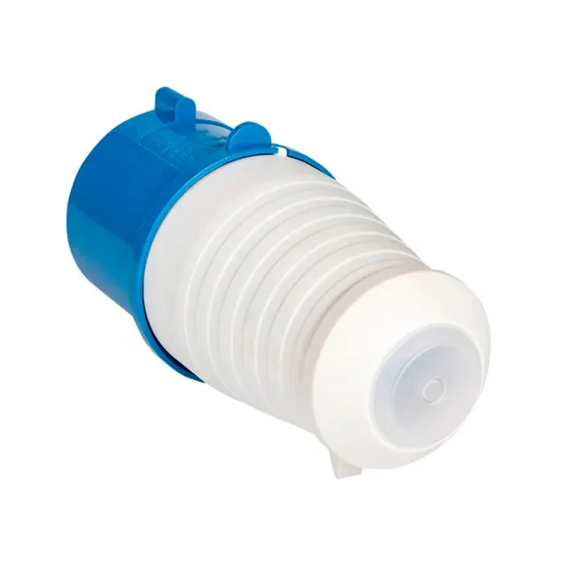 Вилка переносная EKF PROxima ps-023-32-220 023 2Р+РЕ 32А 220В IP44 синяя