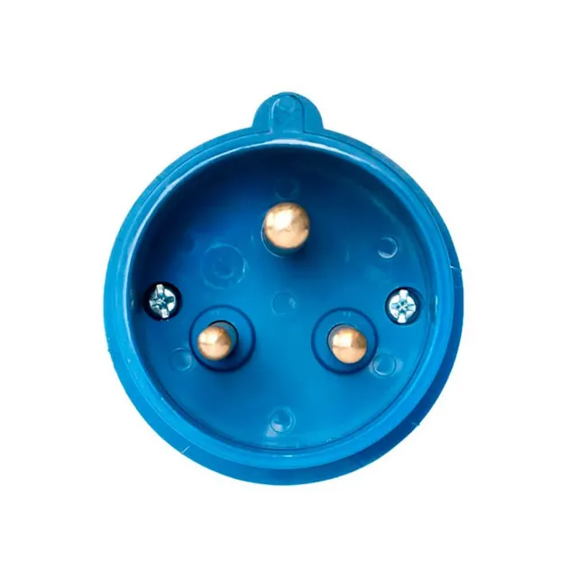 Вилка переносная EKF PROxima ps-023-32-220 023 2Р+РЕ 32А 220В IP44 синяя