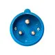 Вилка переносная EKF PROxima ps-023-32-220 023 2Р+РЕ 32А 220В IP44 синяя