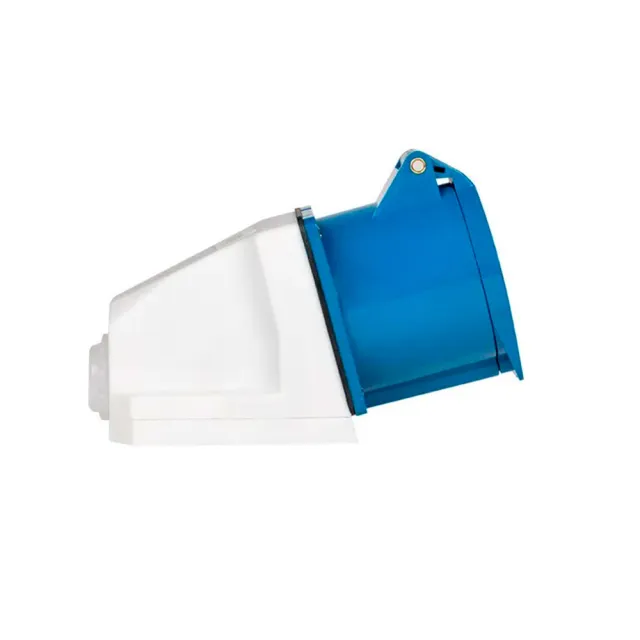 Розетка EKF 113 PS-113-16-220 стационарная наружная 2Р+РЕ 16А 220В IP44