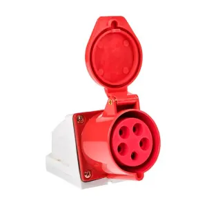 Розетка EKF PROxima ps-125-32-380 стационарная наружная 3Р+РЕ+N 32А 380В IP44