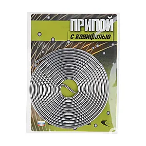 Припой Векта 30325 ПОС 61 трубка спираль с канифолью 1.5 мм