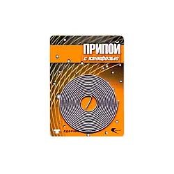 Припой Векта 30305 ПОС 61 с канифолью трубка спираль 1 мм*1 м