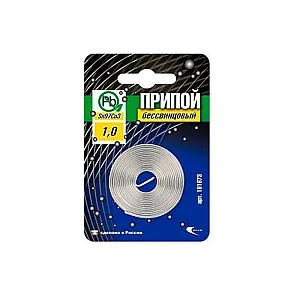 Припой Векта 191873 Sn97Cu3 бессвинцовый проволока спираль 1 мм