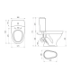 Унитаз-компакт Santeri 1.P201.8.S00/00B.F Вест Унитаз-компакт Santeri 1.P201.8.S00/00B.F Вест